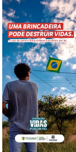 Uso de cerol e linha chilena é crime!
